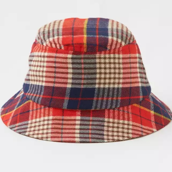 NWT - Aerie Plaid Bucket Hat - Picture 1 of 4